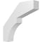 Ekena Millwork 3-in. W x 14-in. D x 14-in. H Monterey Architectural Grade PVC Knee Brace BRCP03X14X14MON - alternate 1
